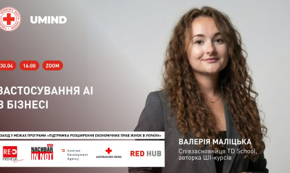 Вебінар «Як ефективно використовувати ШІ в бізнесі: інструменти та можливості»