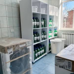 Пральна кімната у ЦНСП Печенізької громади на Харківщині