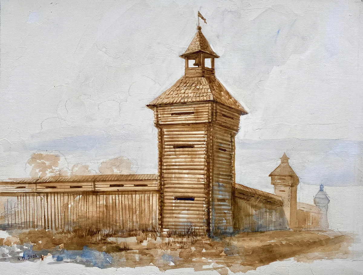 Вістова башта харківської фортеці на 1668 рік