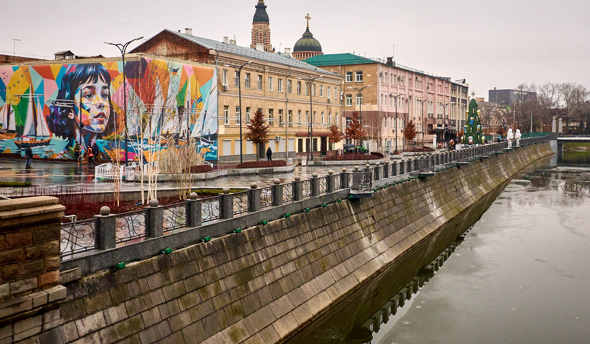 Зображення до:  Ремонт частини Лопанської набережної: у Харкові замовили проєкт за 1,44 млн грн