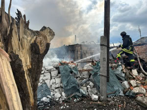 Зображення до посту: Обстріл Золочева: серед п’ятьох поранених — троє дітей