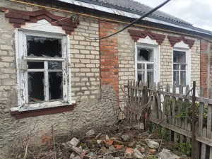 Зображення до посту: Дрон V2U пошкодив житлові будинки в Черкаській Лозовій