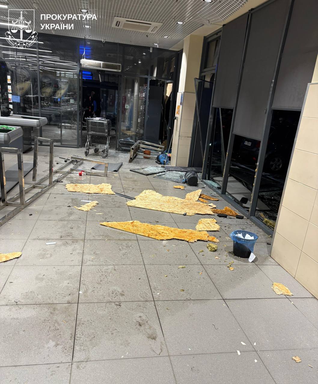 Наслідки вибуху в Харкові 9 квітня 2026