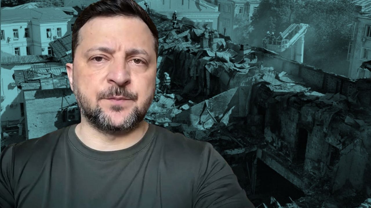 Зображення до:  «Реально неадеквати», — Зеленський про обстріл Києва та удар «Орєшніком» по Київщині