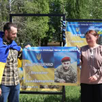 Михайло Андрющенко зняв свій портрет з Алеї надії в Златополі Харківської області