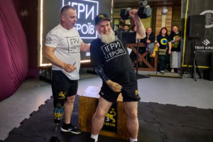Зображення до посту: У Харкові відбулися всеукраїнські «Ігри Героїв»: ветерани змагалися у кросфіті