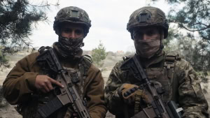 Зображення до посту: Просунулися скрізь ліс: бійці «Хартії» перетнули лінію зіткнення на Вовчанському напрямку