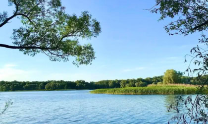 Водойма в Хотімлі на Харківщині