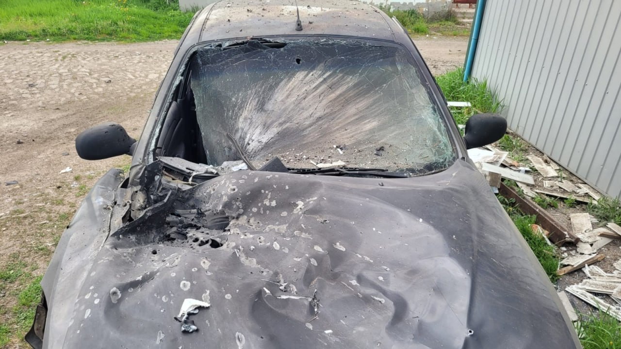 Зображення до:  На Дергачівщині через дронові удари постраждав переселенець, пошкоджене підприємство