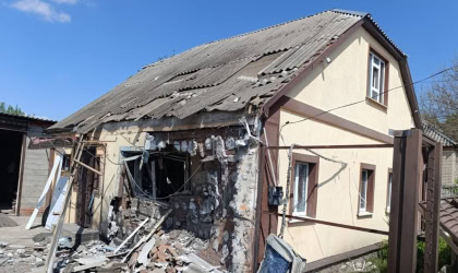 Наслідки ударів по Золочеву Харківської області, 13 травня 2026