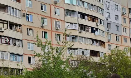 Наслідки удару по Салтівському району Харкова, 14 травня 2026