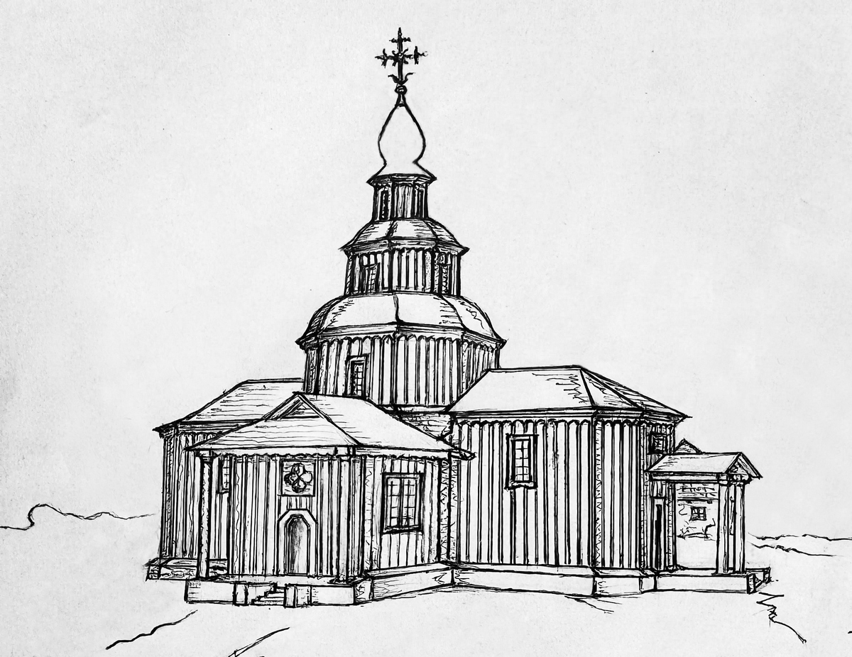Перша Михайлівська церква в Харкові