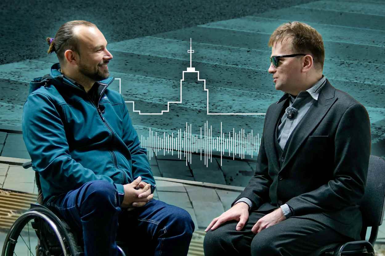 Article Жлобство проти інклюзії у Харкові: Дмитро Щебетюк з «Доступно.UA» у проєкті «Місто на рівних»