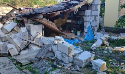 Наслідки обстрілу Харківщини
