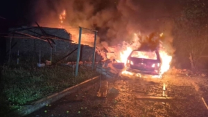 Зображення до посту: На Богодухівщині від обстрілів постраждали восьмеро цивільних, на Ізюмщині — двоє