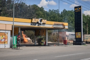 Зображення до посту: У Харкові після російських обстрілів посилять захист АЗС