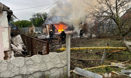 Від удару по Малій Данилівці спалахнула пожежа, є постраждалі photo_2026-07-10_08-53-49