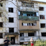Пошкоджений від обстрілу будинок у Пролісному Харківської області, 15 липня 2026