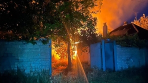 Зображення до посту: На Великобурлуччині та Золочівщині від обстрілів постраждали дві жінки
