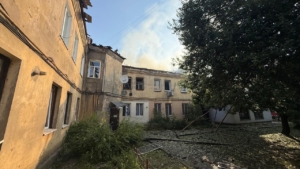 Зображення до посту: Російська армія вдарила по Балаклії: постраждали двоє людей