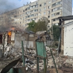 Пошкоджений від удару будинок у Балаклії Харківської області, 12 серпня 2026