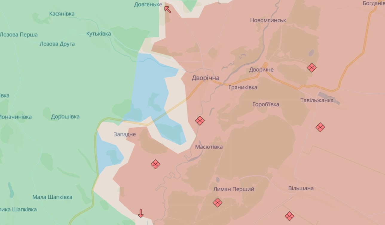 Зображення до:  Бійці «Хартії» та морпіхи просунулися на Куп’янщині