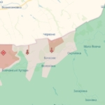 Карта просування російської армії в Харківській області
