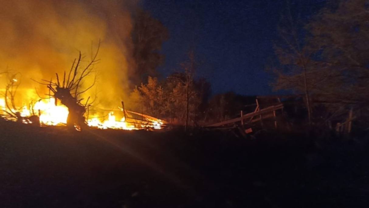 У Харкові від обстрілів постраждали п’ятеро цивільних, в Ізюмі — двоє Пожежа від обстрілу в Ізюмі на Харківщині, 10 вересня 2026