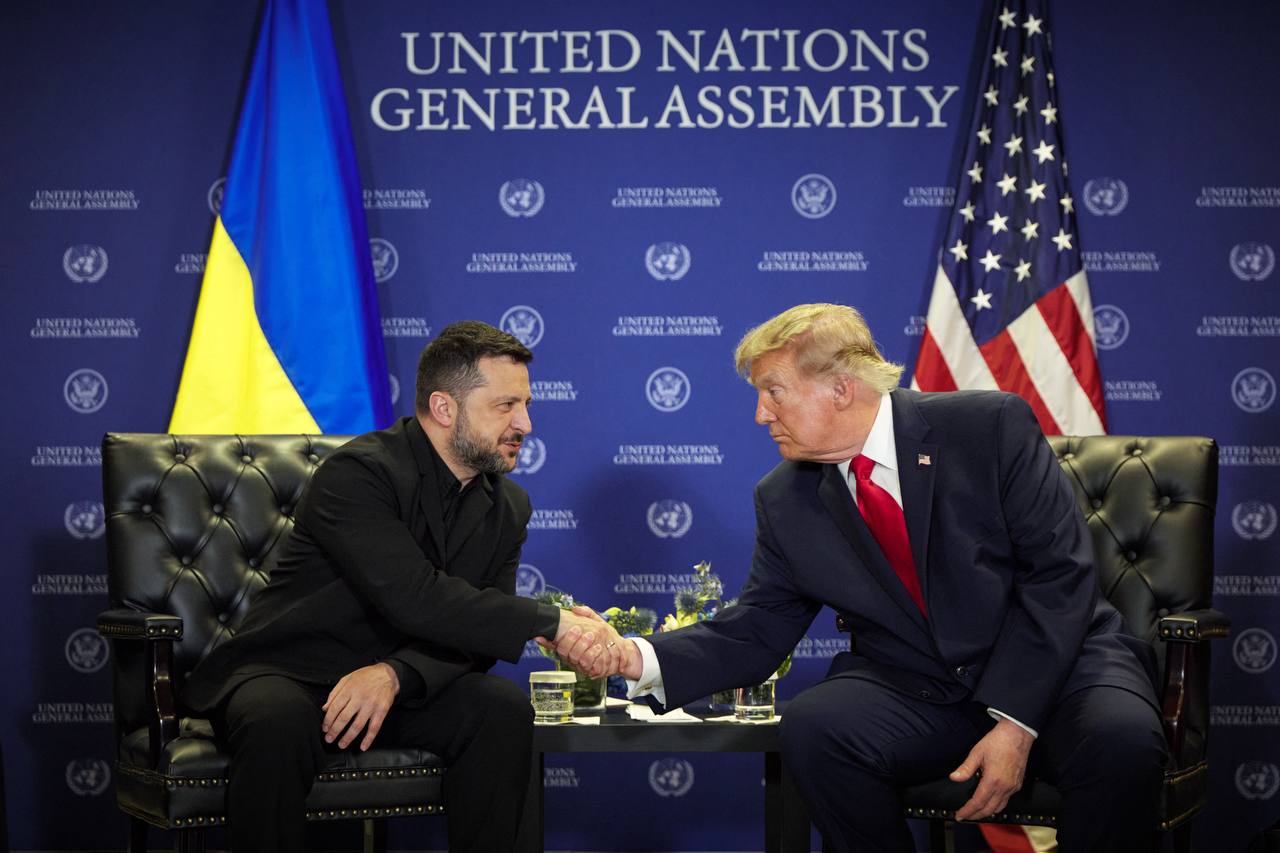 Володимир Зеленський і Дональд Трамп
