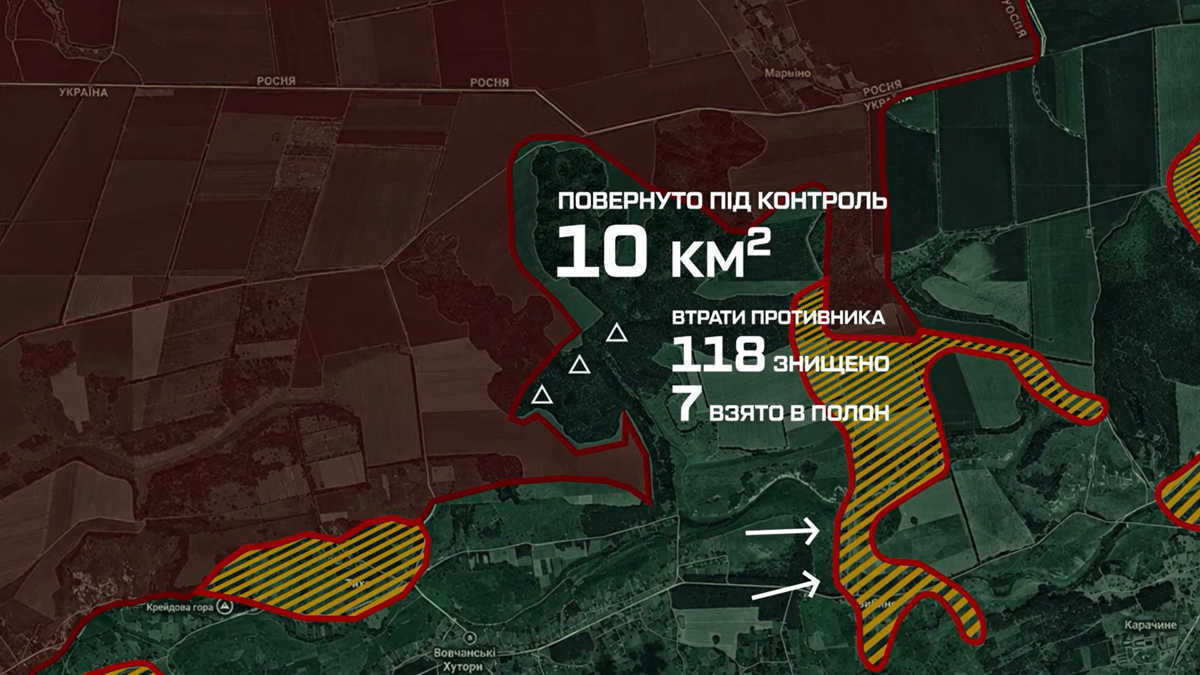 Бригада «Форпост» звільнила від окупантів 10 кв. км на Харківщині — ДПСУ Знімок екрана 2026-10-03 151547