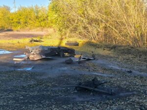 Наслідки обстрілу на Харківщині