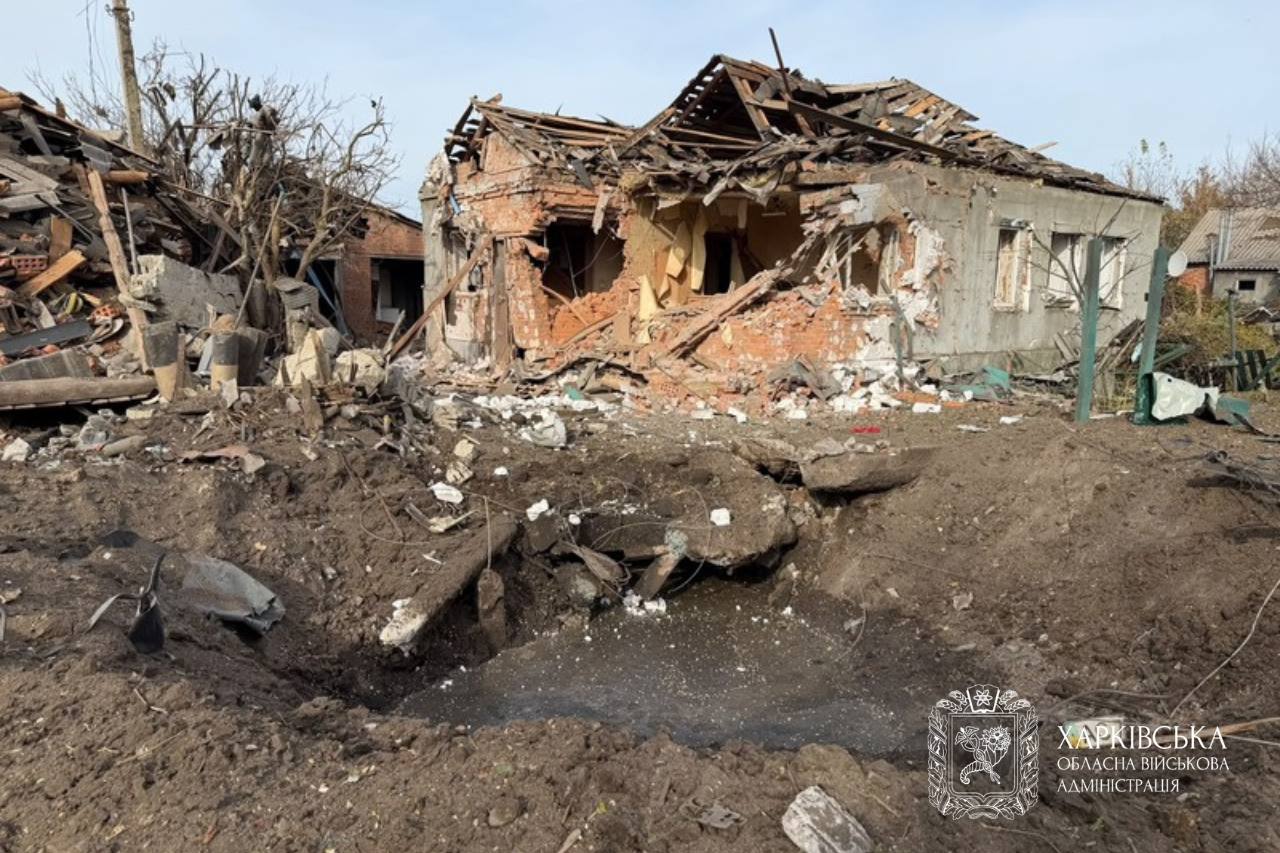 Зруйнований будинок в Ізюмі Харківської області, 27 жовтня 2026